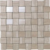 Atlas Concorde Marvel Pro Travertino Silver Net Mosaic Мозаика 30,5x30,5 см
