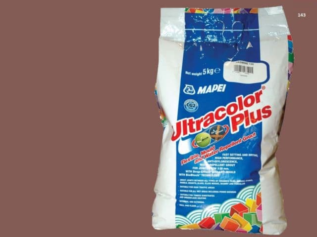 Mapei Ultracolor Plus №  143 затирочная смесь (Терракоттовый) 5 кг