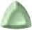 Atlas Concorde Greencolors Menta Canaletta Angolo Int. Спецэлемент 3х3 см