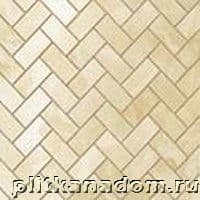 Atlas Concorde Russia Supernova Onyx Honey Amber Herringbone Mosaic Мозаика 30,5x30,5 см