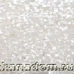 Architeza Морской перламутр Whitelip MOP ShelI  Стеклянная мозаика 30х30 (кубик 1х1,5) см