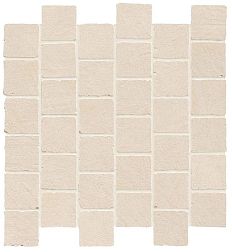 Atlas Concorde Boost Natural Kaolin Mosaico Tumbled Бежевый Матовый Декор 31х31 см