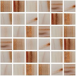 Architeza Diamante D601-10 Стеклянная мозаика 32,7х32,7 (кубик 1х1) см