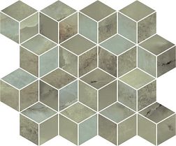 Kerama Marazzi Джардини T017-14025 Декор зеленый мозаичный 37,5х45 см