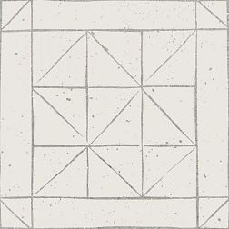 Wow Square Sketch Decor Белый Матовый Декор 18,5х18,5 см