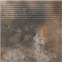 Paradyz Octane Ochre Коричневая Матовая Ступень 30x30 см