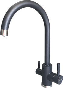 Ewigstein 34235169 антрацит Смесительдля кухни U-обр. с краном питьевой воды (антрацит)