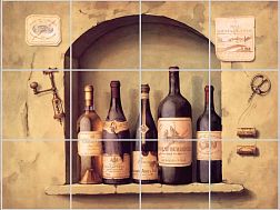 Фотоплитка Wine Bar Панно 100.16 40х30 см