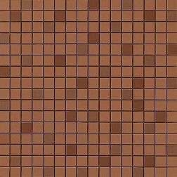 Atlas Concorde Prism Caramel Mosaico Q A40I Коричневая Матовая Мозаика 30,5х30,5 см