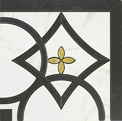 Marazzi Evolutionmarble Angulo Lux Calacatta Nero MK26 Вставка 29х29 см