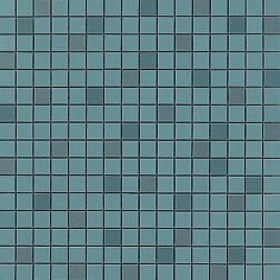 Atlas Concorde Prism Dusk Mosaico Q A40K Голубая Матовая Мозаика 30,5х30,5 см