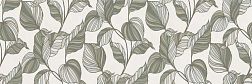 Ragno Vida RA79 Decoro Edera Verde Touch Rett Зеленая Матовая Ректифицированная Настенная плитка 30x90 см