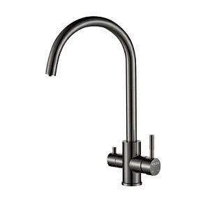 Смеситель для кухни со встроенным фильтром (краном) под питьевую воду Oute T60203CY