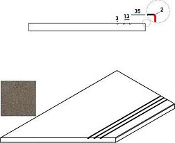 Italon Дискавер X2 Фумэ Бортик грип левая 30x60 см