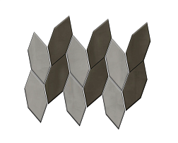 Jet Mosaic Stone Leaves STL-DA Мозаика 34,8x31,7 см