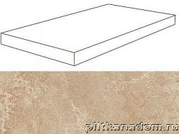 Atlas Concorde Russia Force 620070001027 Beige Scalino Angolare Dx Ступень угловая правая 33х60 см