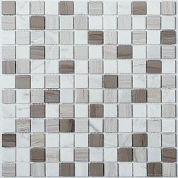 NS-mosaic Stone series KP-745 Камень полированный Серая Мозаика 29,8х29,8 (2,3х2,3) см