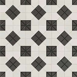 Wow Tesserae Suit B&W Черно-белый Матовый Керамогранит 28x28 см