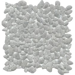 L Antic Colonial Boulder Mosaics Grey Мозаика 30,5х30,5 см