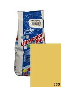 Mapei Ultracolor Plus №  150 затирочная смесь (Желтый) 2 кг57