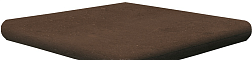 Exagres Portland ML С-3 Fondant Коричневая Матовая Ступень угловая 33х33 см