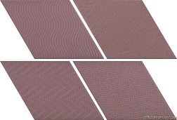 Equipe Rhombus 21313 Violet Керамогранит 14x24 см