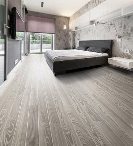 Tarkett Rumba ASH STONE BR MDB  (Ясень камень) Паркетная доска 1200х120х14