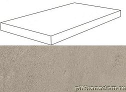 Atlas Concorde Russia Wise 620070001101 Silver Grey Scalino Angolare Dx Ступень угловая правая 33x120 см