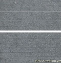 Atlas Concorde Seastone Gray Mosaico Linea Mix2 Мозаика 30х60 см