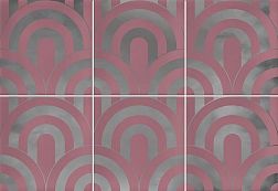 Vives Hanami Takada Marsala Plata Настенная плитка 23х33,5 см