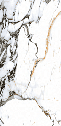 Flavour Granito Booklet-1 Glossy Белый Полированный Керамогранит 60x120 см