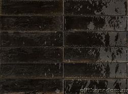 Marazzi M6RP Lume Black Керамогранит 6x24 см