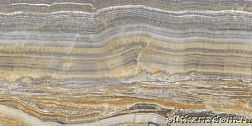 Ariostea Ultra Onici Grey Onyx Vein Cut Lucidato Shiny Керамогранит 150x300 см
