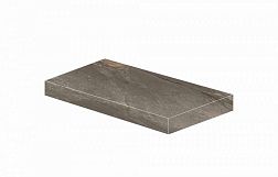 Atlas Concorde Russia Allure Грей Бьюти Серая Матовая Ступень Угловая Правая 33x120 см