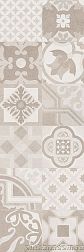 Creto Dover СCG20D17200B Patchwork Ivory W-Dec M NR Satin 1 Бежевая Сатинированная Вставка 25х75 см