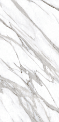 Flavour Granito Venato Big Statuario Glossy Белый Полированный Керамогранит 60x120 см