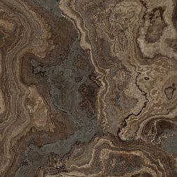 Naxos Rhapsody Brown Wave Lev Rett Коричневый Полированный Ректифицированный Керамогранит 60x60 см