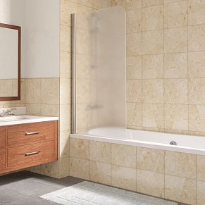 Vegas Glass EV LUX 75 05 crystalvision Левая Шторка для ванны 74,5x76