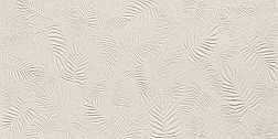 Atlas Concorde 3D Wall Carve Leaf Ivory A579 Керамическая плитка 40x80 см