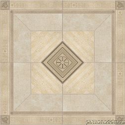 Versace Greek 261174 Rosone Beige-Oro Панно 160x160 (из 4-х плиток) см