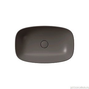 GSI NUBES Раковина 60x38 без перелива коричневый матовый (978316)