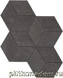 Atlas Concorde Mark Graphite Mosaico Esagono Мозаика 30x35 см