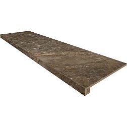 Estima Bernini BR04 Dark Brown + Подступенок (14,5x120) Коричневая Матовая Ступень 33х120 см