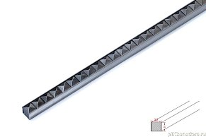 Juliano Декоративные вставки JS1208 Stella Black 1,2х244 см