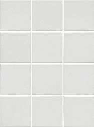Kerama Marazzi Агуста 1332 Белый Натуральный Керамогранит 9,8х9,8 из 12 частей 9,8x9,8x7 см