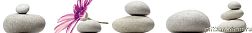 Cerrol Granit Suaves Listwa B Бордюр с цветком 6,5х50 см