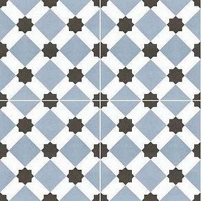 Niceker Chic Howard Blue Напольная плитка 45x45 см
