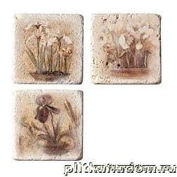 Serenissima Cir Marble Age Inserto Travertino Декор (комп.3шт) 10x10 см