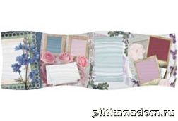 Mayolica Siroco Roses Blanco Декор 20х60 см