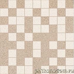 Laparet Vega Мозаика тёмно-бежевый+бежевый 30х30 см